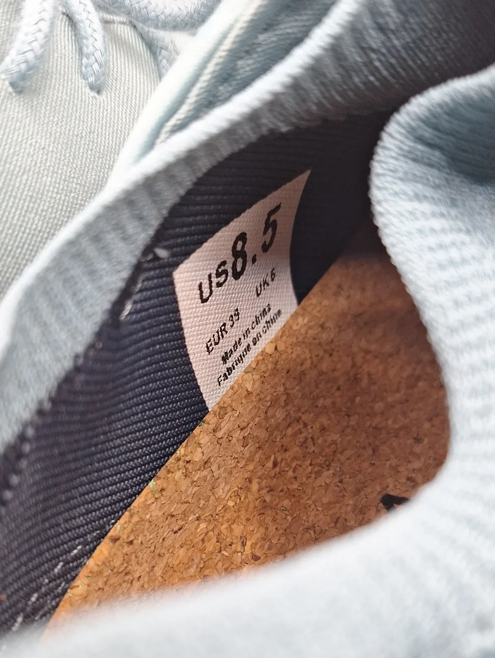 Saola Semnoz II Men's Light Blue Knit Lace-Up Sneakers